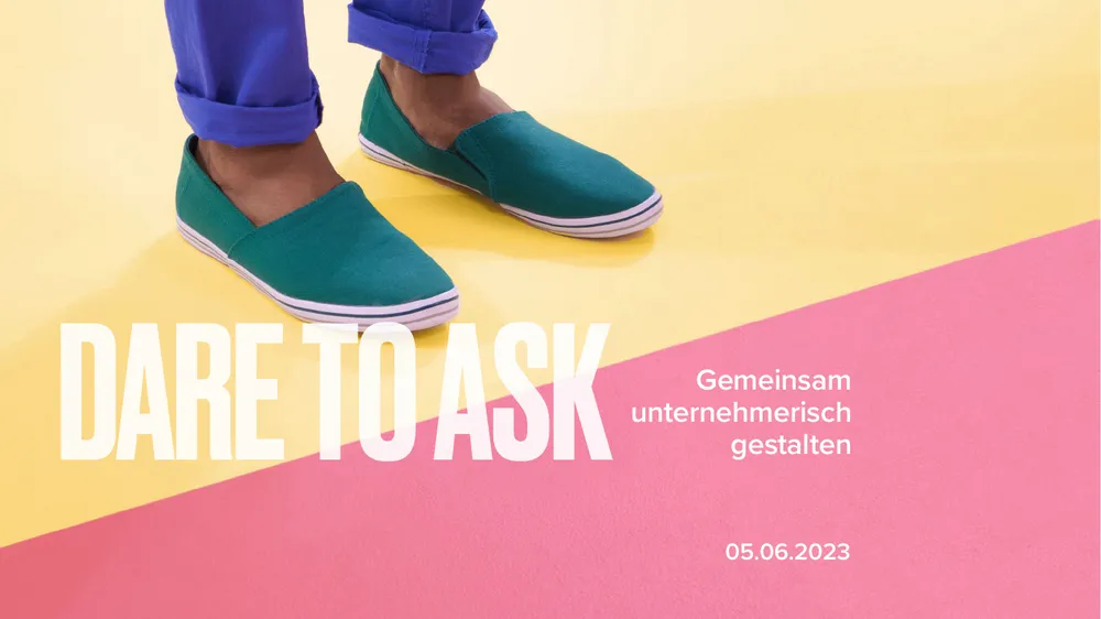 Titelfolie Dare to Ask, Session 1, Siemens 2023